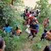 (ကရင်ပြည်နယ်မှ စစ်​ဘေးဒုက္ခသည်များ။ နိူင်ငံတစ်ဝန်း စစ်​ဘေးဒုက္ခသည် တစ်သန်း​ကျော်ရှိ​နေပြီဖြစ်သည်။)