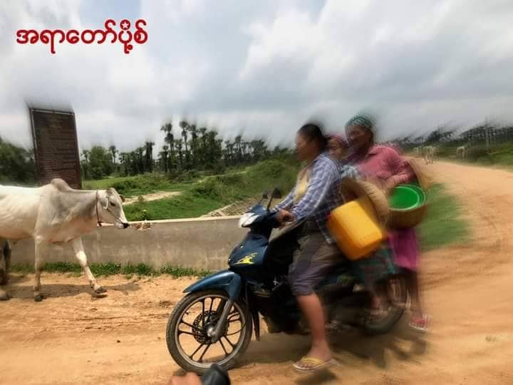 (ထွက်ပြေးတိမ်းရှောင်နေရသော စစ်ဘေးဒုက္ခသည်များ။ဓါတ်ပုံ-နိုက်တင်ဂေး)