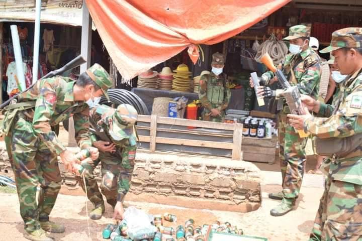 စစ်ကောင်စီထုတ်ကုန် ပစ္စည်းများကို TNLA လိုက်လံဖျက်ဆီး