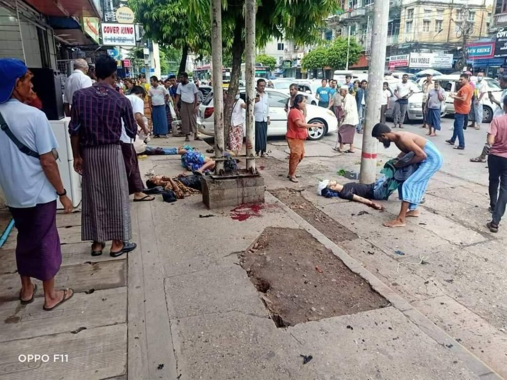ဘားလမ်းကားမှတ်တိုင်ဗုံးပေါက်ကွဲမှု