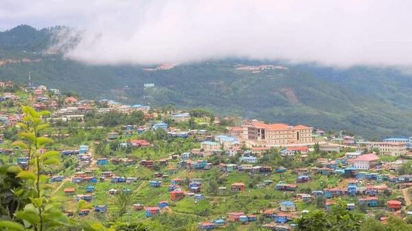 ချင်းပြည်နယ်ဟားခါးမြို့ ။ ဓါတ်ပုံ-CJ