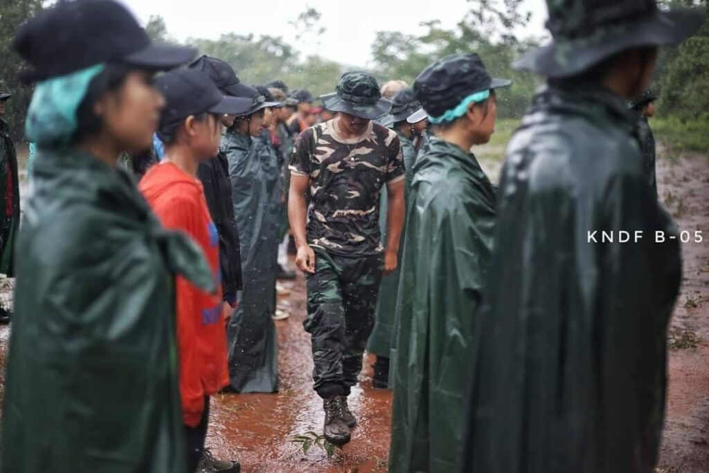 (KNDF တပ်ဖွဲ့ဝင်များ ။ ဓါတ်ပုံ-KNDF)