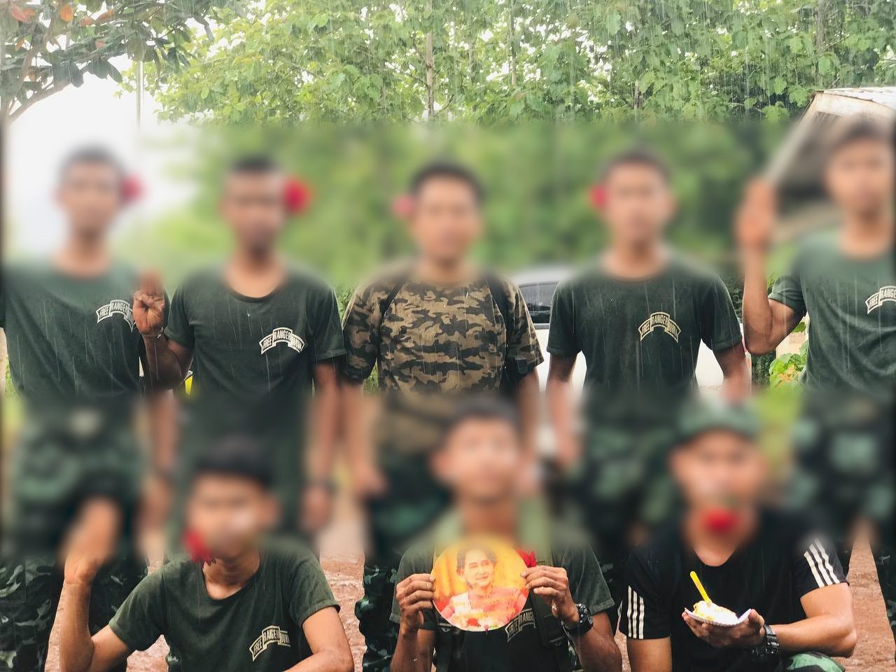 နဂါးနီစစ်ကြောင်း တပ်ခွဲ(၁)ရဲဘော်များ