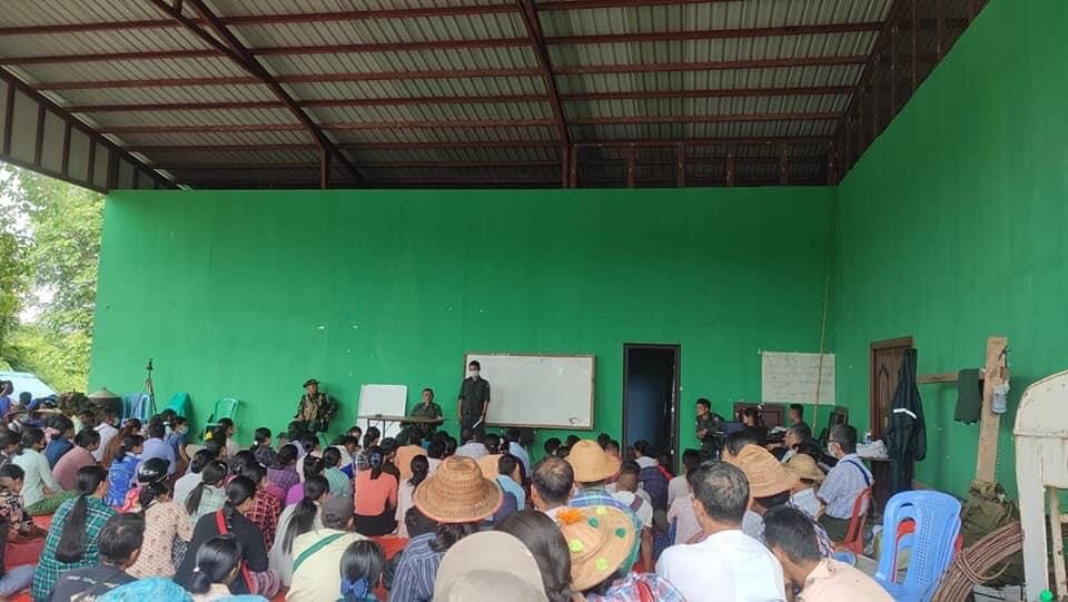 ကျောက်ကြီးဒေသခံတွေကို ပြည်သူရွေးကောက်ထားတဲ့ မြို့နယ်တာဝန်ခံတွေတွေ့ဆုံ