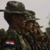 (KNDF ရဲ​ဘော်များအား ​တွေ့ရစဥ်)