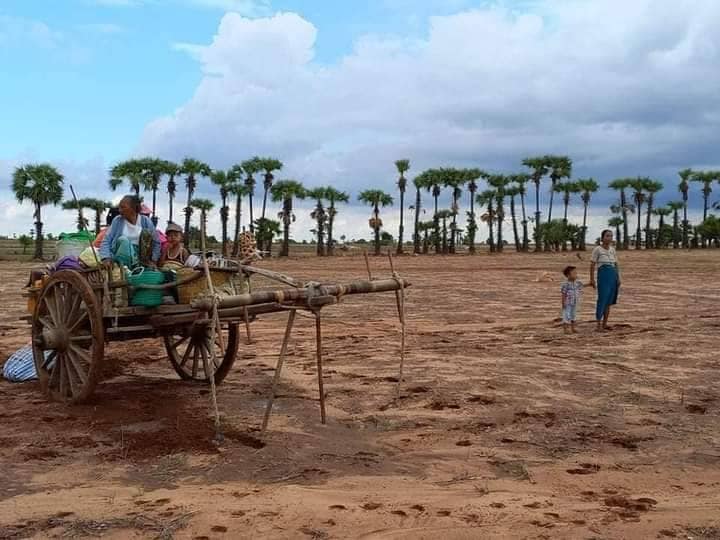 (စစ်ကောင်စီတပ်၏ အကြမ်းဖက်မှုကြောင့်စစ်ကိုင်းတိုင်နှင့်ကရင်ပြည်နယ်မှ စစ်ရှောင်ပြည်သူများ)