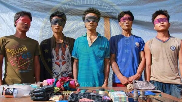 လွိုင်လင်းလေးမြို့၌ မူးယစ်ဆေးဝါးသုံးစွဲရောင်းဝယ်နေသူများ