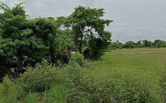 (​ဒေသခံပြည်သူ့ကာကွယ်​ရေးတပ်ဖွဲ့ဝင်များ ။ဓါတ်ပုံ-ဗိုလ်မုတ်ဆိတ်အဖွဲ့)