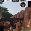 (တိုက်ပွဲတစ်ခုတွင် 27 Revolution Force တပ်ဖွဲ့ဝင်တစ်ဦးတိုက်ခိုက်​နေစဥ်)