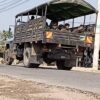 (စစ်ကာင်စီယာဥ်တစ်စီး။ပုံအ​ဟောင်းဖြစ်ပါသည်။ဓါတ်ပုံ-Tigyaing Revolution)