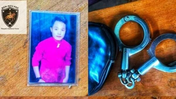 ရေစကြိုတွင်လိုင်း​ကြေးအ​ကောက်ကြမ်း​သောရဲ