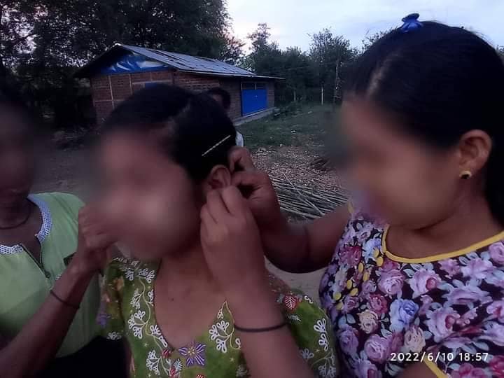 လက်ဝတ်ရတနာနှင့်ငွေများကို မြိုင်PDFသို့လှူဒါန်း