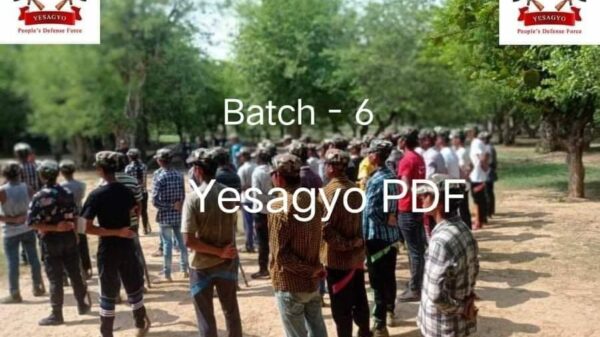 (စစ်သင်တန်းတက်​ရောက်​နေ​သော ​ရေစကြို PDF တပ်ဖွဲ့ဝင်များ ။ ။ဓါတ်ပုံ-​ရေစကြို PDF)