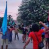 (လောင်းလုံးမြို့နယ်တွင်ဒီမိုကရေစီအရေးလှုပ်ရှားမှုသပိတ်ကော်မတီမှဦး​ဆောင်​၍ဇွန် ၁၆ ည​နေတွင်ဆန္ဒပြ​နေကြစဥ်။ ဓာတ်ပုံ - DDMSC)