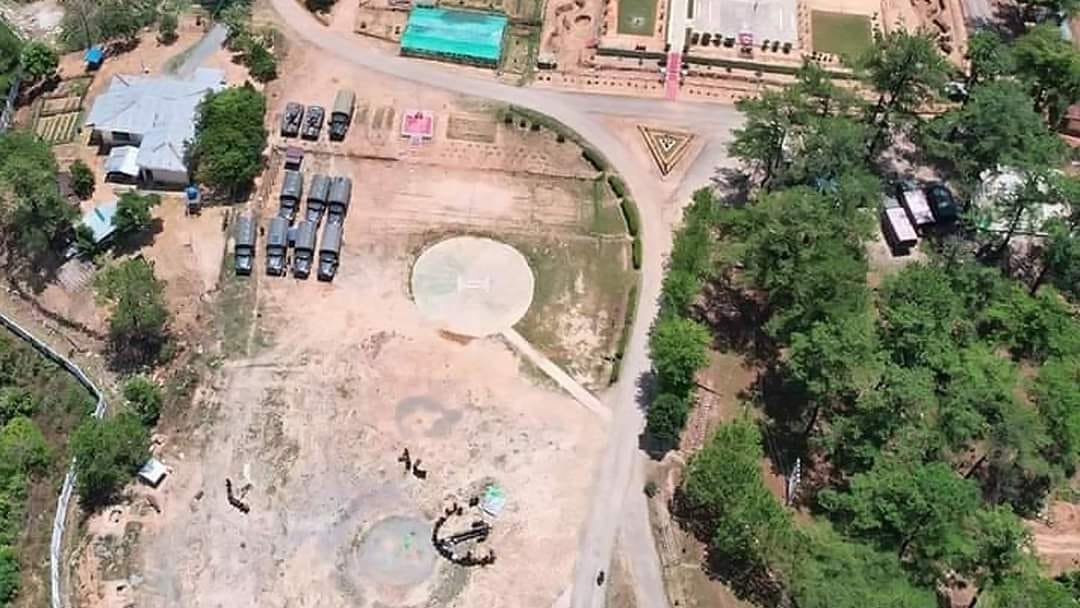(မင်းတပ်ရှိ စစ်​ကောင်စီ၏ တပ်မဟာ ၂၇၄ တပ်ရင်းကိုအ​ပေါ်စီးမှ​တွေရစဥ်)