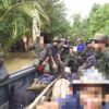 (ဇွန် ၆ ရက်တိုက်ပွဲအပြန်​ဒေသခံကာကွယ်​ရေးတပ်ဖွဲ့ဝင်များ။ ဓါတ်ပုံ-CJ)