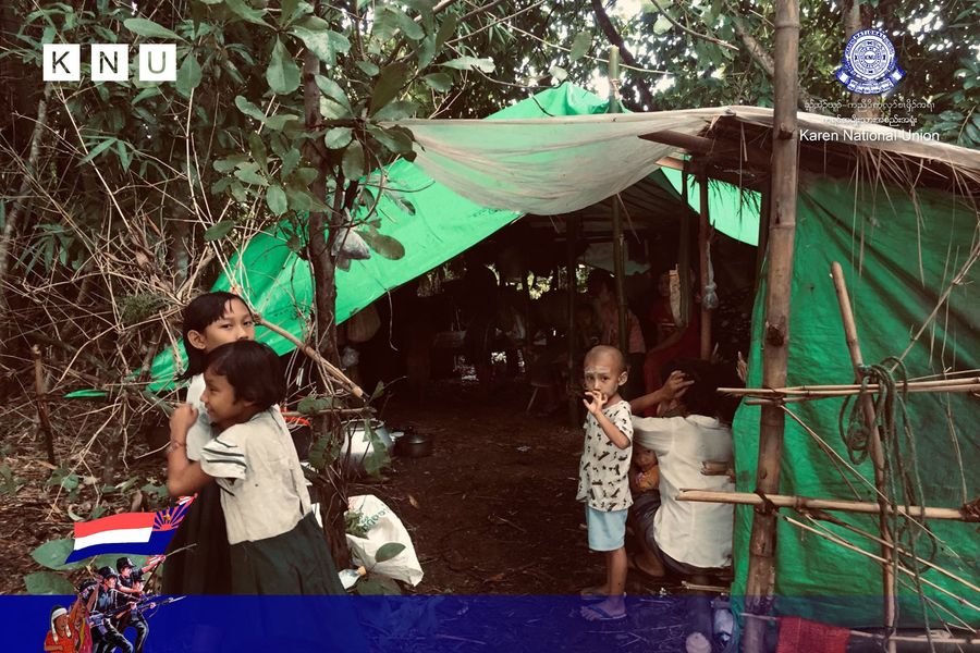 တိုက်ပွဲတွေကြောင့် ကျေးရွာ ၁၁ ရွာက ကို်ယ်ထူကိုယ်ထကျောင်းတွေ ပိတ်သိမ်း ရွှေ့ပြောင်းရ