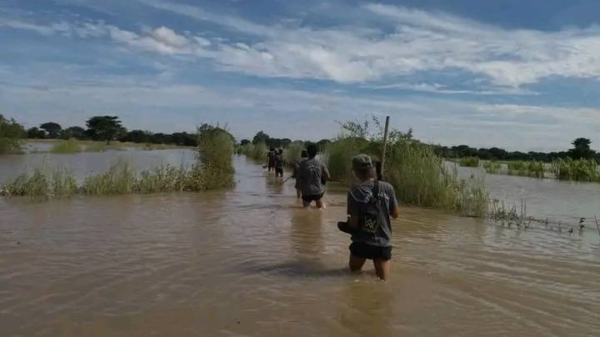 (မြောင်နယ်အခြေစိုက် ဗိုလ်တောက်ထွန်း(MBTT)အဖွဲ့ စစ်ဆင်ရေးတစ်ခုသွားရောက်နေစဥ်။ဓာတ်ပုံ - MBTT)