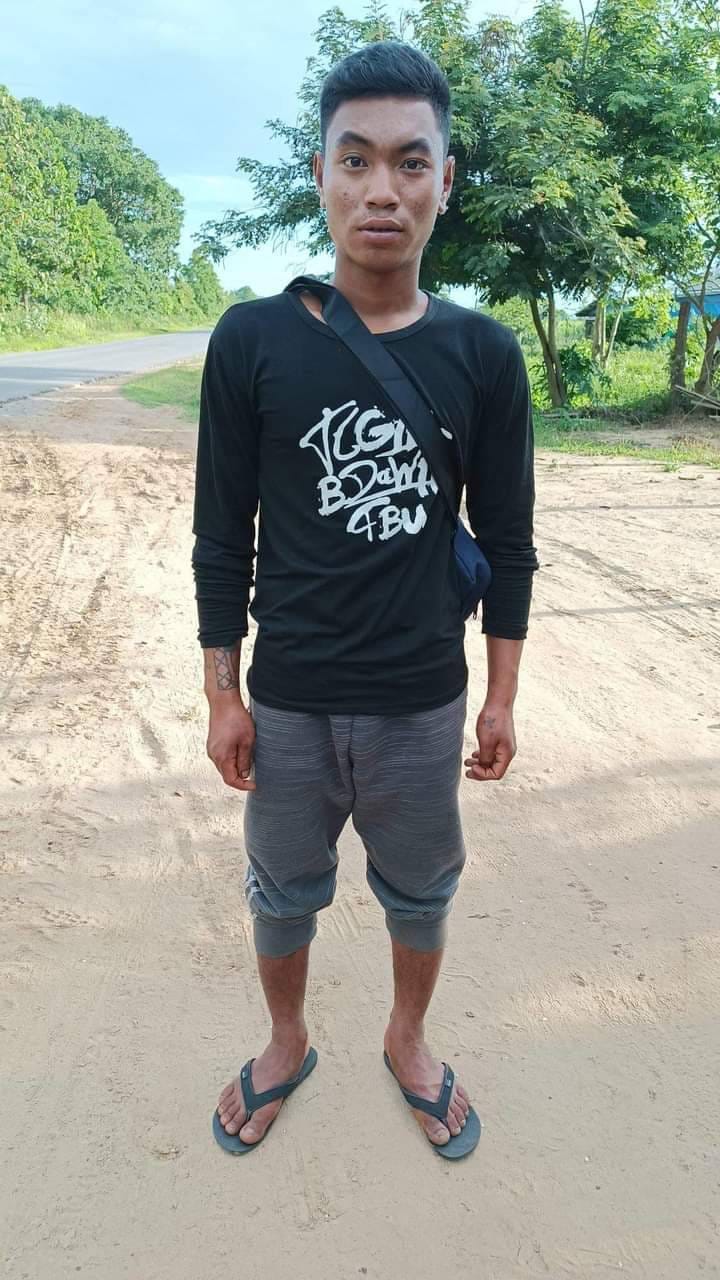 စစ်ကောင်စီတပ်မှထွက်ပြေးလာသည့် တပ်သားတစ်ဦး