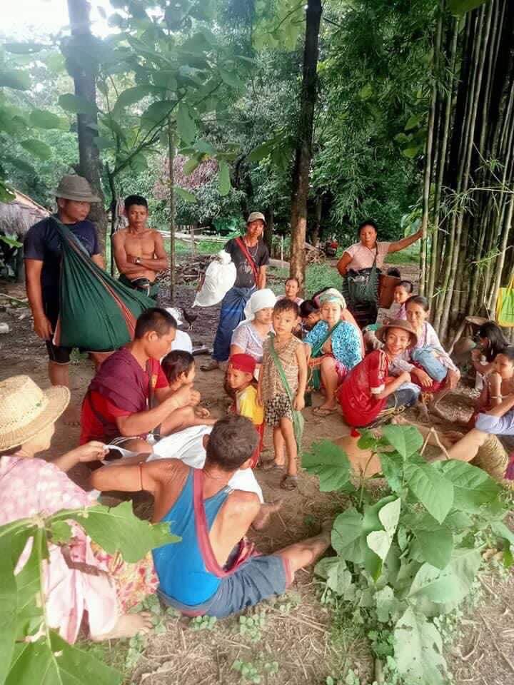 ကေအဲန်ယူ-ခလယ်လွီထူ(ညောင်လေးပင်)ခရိုင် ကျေးရွာနေပြည်သူလူထု