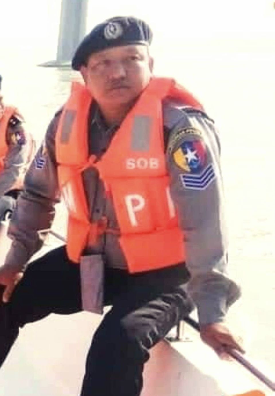 ဖမ်းဆီးခြင်းခံရ​သော ရဲတပ်ကြပ် သန့်စင်ဦး