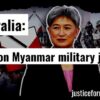 မြန်မာ့အရေးဖြေရှင်းပုံကို ပြောင်းလဲရန် ဩစတြေးလျနိုင်ငံခြားရေးဝန်ကြီးထံ အရပ်ဘက်အဖွဲ့အစည်း ၆၈၈ ဖွဲ့ အိတ်ဖွင့်ပေးစာပေးပို့