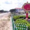 (လမ်းပိုင်းပိတ်ထားသည့် ခင်ဦးမြို့နယ်လမ်းပိုင်းတစ်ခုအား တွေ့ရစဥ်။ဓာတ်ပုံ - CJ)