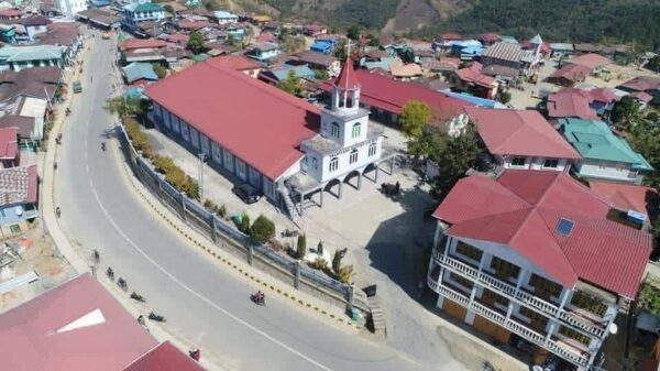 (ထန်တလန်မြို့တစ်​နေရာအား ​တွေ့ရစဥ်၊ ဓာတ်ပုံ - CDF)