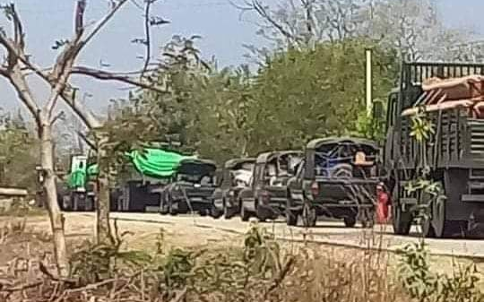(စစ်ကောင်စီယာဥ်တန်းအား တွေ့ရစဥ်၊ ပုံအဟောင်းကို အသုံးပြုထားပါသည်)