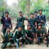 ဓာတ်ပုံ - ရှေ့တန်းတစ်နေရာတွင်တွေ့ရှိရသော BPLA တပ်ဖွဲ့ဝင်များ (ပုံအဟောင်း)