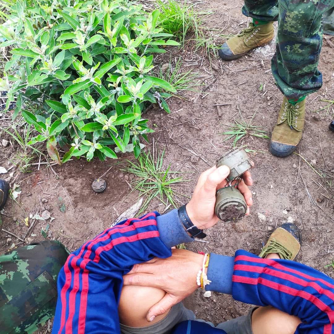 (စစ်​ကောင်စီတပ်​ထောင်ခဲ့​သောမိုင်းများကိုဖယ်ခုံPDF ကရှင်းလင်းခဲ့သည်။ ဓါတ်ပုံ-ဖယ်ခုံPDF)