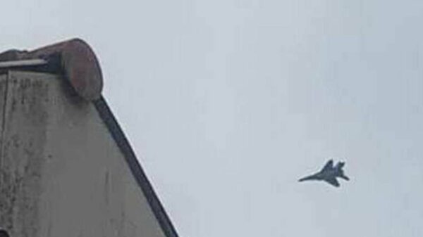 စစ်​ကောင်စီ၏ MIG-29 တိုက်​လေယာဥ်သည်ထိုင်းနိုင်ငံ​လေပိုင်နက်အတွင်း ၄၊၅ ကီလိုမီတာဝင်​ရောက်ခဲ့ခြင်းဖြစ်သည်။ ဓါတ်ပုံ- Assawin Pinitwong