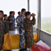 စစ်အုပ်စုအဖွဲ့အား တွေ့ရစဥ်၊ ဓာတ်ပုံ - cincds