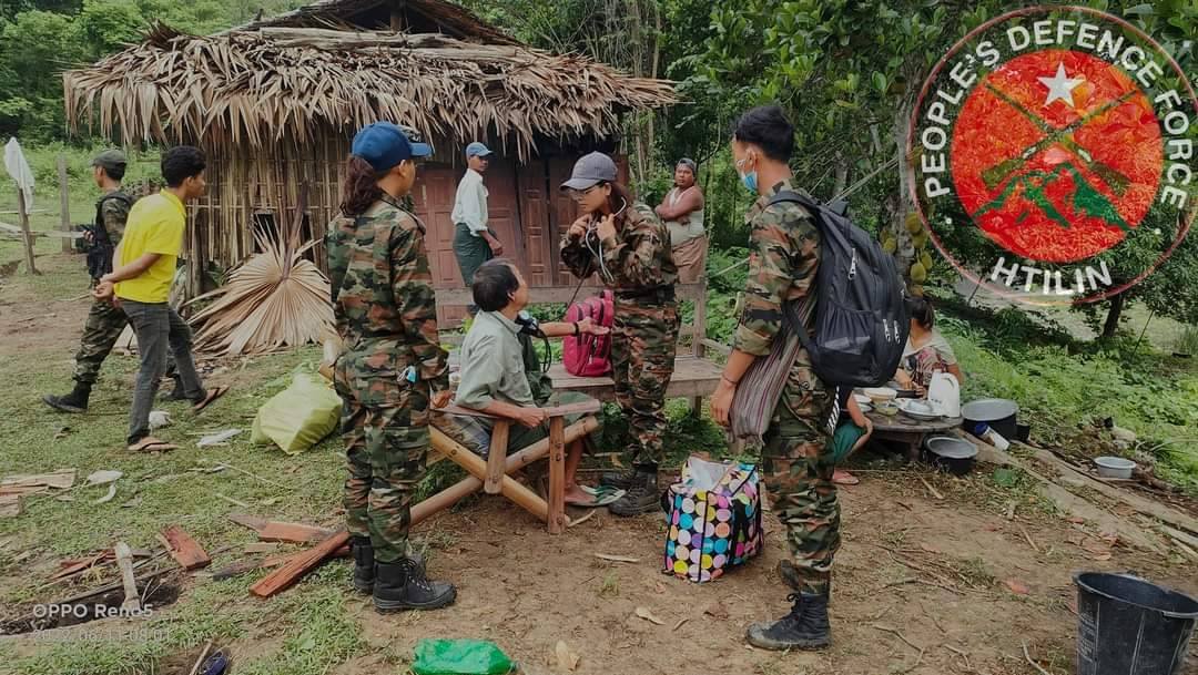 ဓာတ်ပုံ - People's Defence Force - Htilin