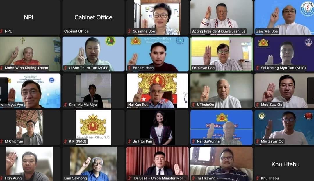 စစ်ရှောင်ပြည်သူများကို လူသားချင်းစာနာရေး အကူ အညီများ ထောက်ပံ့ပေးရန် NUG ယာယီသမ္မတညွှန်ကြား