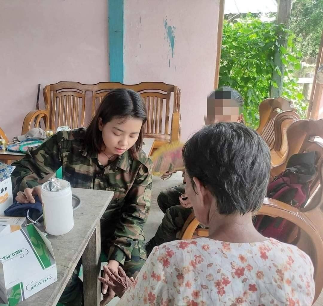 ဓာတ်ပုံ - People's Defence Force - Htilin