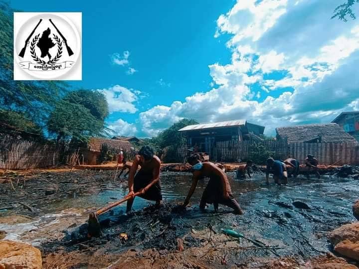 ရွှေဘိုခရိုင်ရှိ ပြည်သူ့ကာကွယ်ရေးတပ်ဖွဲ့များ