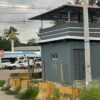 (ရန်ကုန်မြို့ရှိ စစ်ကောင်စီတည်ဆောက်ထားသည့် ဘန်ကာများအား တွေ့ရစဥ်)