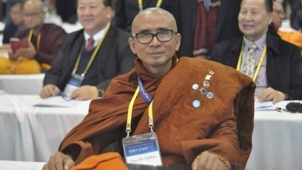 (IBEC ဆရာ​​တော် ဦး​သောဘိတ ။ ။ဓါတ်ပုံ-UTBT Facebook)