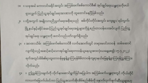 ကောလင်းခရိုင်ပြည်သူ့ကာကွယ်ရေးအဖွဲ့ (ပကဖ)