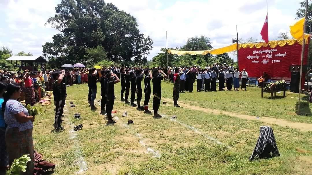 ဓာတ်ပုံ - ကနီမြို့နယ်နွေဦးတော်လှန်ရေးသပိတ်အင်အားစု