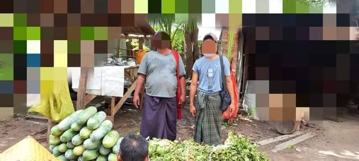 (ထွက်ပြေးလာရသည့် ကျေးရွာသူကျေးရွာသားများအား ဒီပဲယင်းမြို့နယ် စစ်ရှောင်ထောက်ပံ့ရေးအဖွဲ့က ချက်ပြုတ်ကျွေးမွေးနေစဥ်။ဓာတ်ပုံ-ဒီပဲယင်းမြို့နယ် စစ်ရှောင်ထောက်ပံ့ရေးအဖွဲ့)