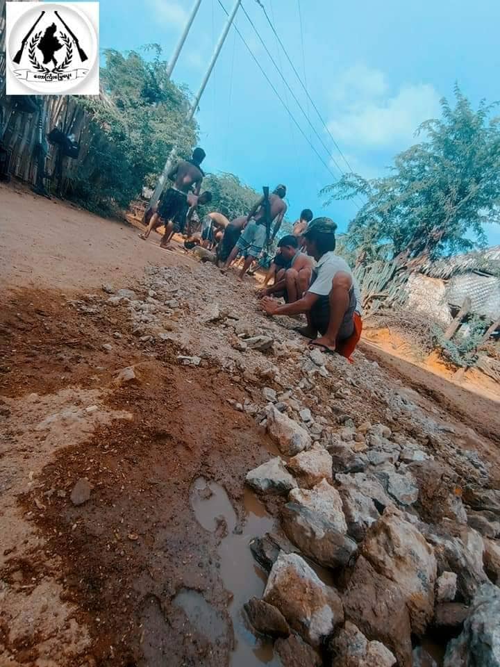 ရွှေဘိုခရိုင်ရှိ ပြည်သူ့ကာကွယ်ရေးတပ်ဖွဲ့များ