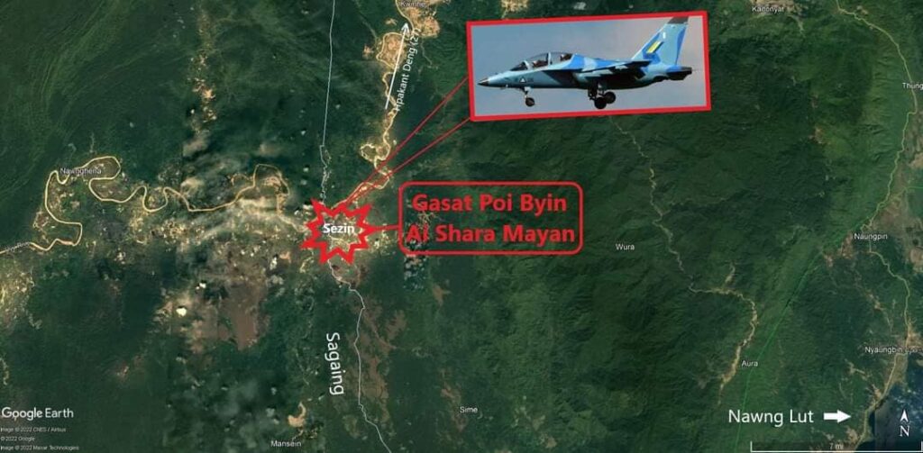 ဖားကန့် ဆယ်ဇင်းဒေသ၌ တိုက်ပွဲဆက်လက်ပြင်းထန်၊ အထိနာသည့် စစ်ကောင်စီတပ် လေကြောင်းမှ ပစ်ကူပေးတိုက်ခိုက်ဟု KIA အသိပေး