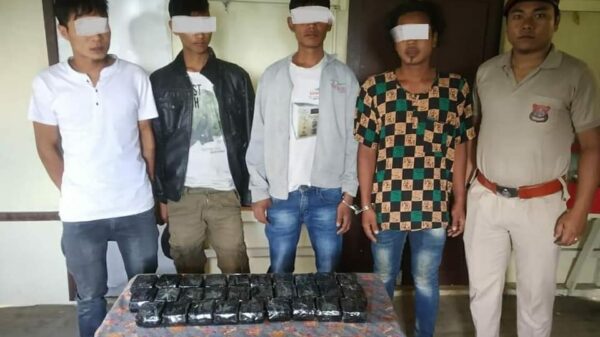 (မီဇိုရမ် ပြည်နယ်တွင် မူးယစ်​ဆေးဝါးမှုဖြင့် ဖမ်းဆီးအ​ရေးယူခံရ​​သော မြန်မာနိုင်ငံသားအချို့)