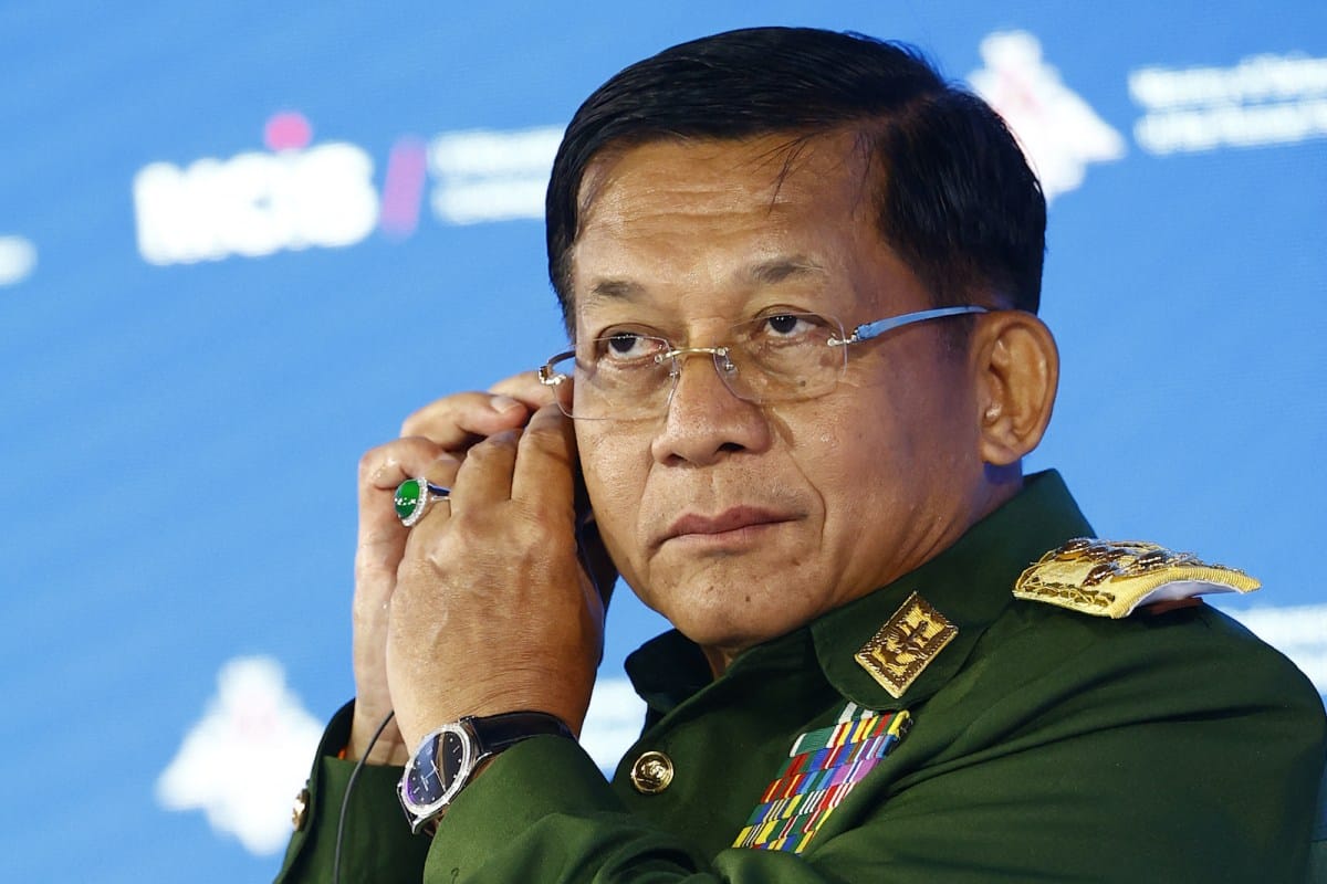အာဏာသိမ်း​ခေါင်း​ဆောင်မင်း​အောင်လှိုင်