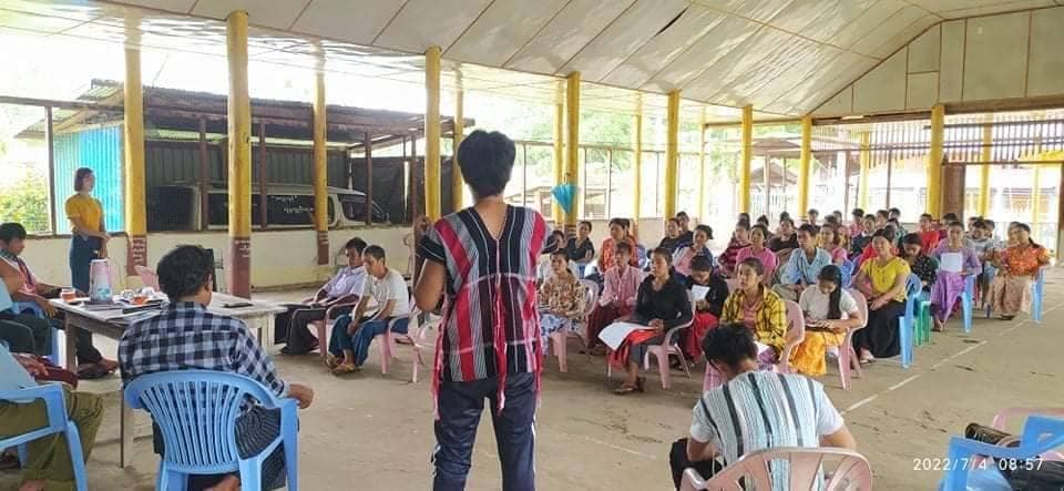 (ဓါတ်ပုံ-ကယားပြည်နယ်လုံးဆိုင်ရာ အခြေခံပညာ ဆရာများသမဂ္ဂ၏ ကွင်းဆင်းမှတ်တမ်းအချို့)