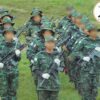 (မိုးဗြဲပြည်သူ့ကာကွယ်ရေးတပ်(MBPDF)မှ ရဲဘော်များအား တွေ့ရစဥ်)