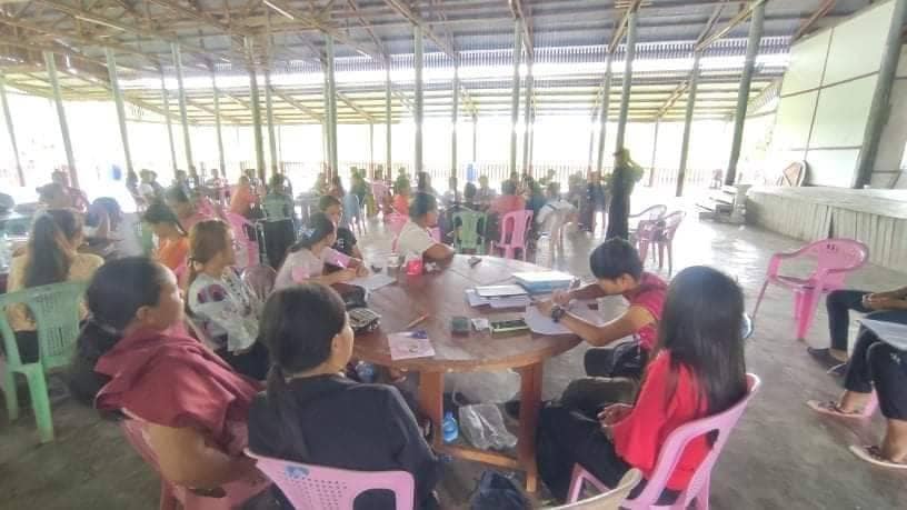 (ဓါတ်ပုံ-ကယားပြည်နယ်လုံးဆိုင်ရာ အခြေခံပညာ ဆရာများသမဂ္ဂ၏ ကွင်းဆင်းမှတ်တမ်းအချို့)