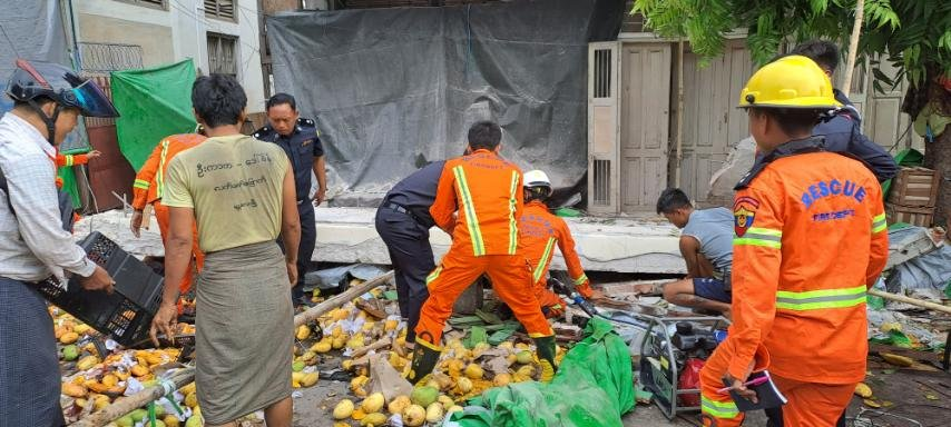 ဓာတ်ပုံ - Myanmar Fire Services Department